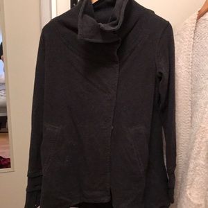 Lululemon Gratitude neck button wrap jacket